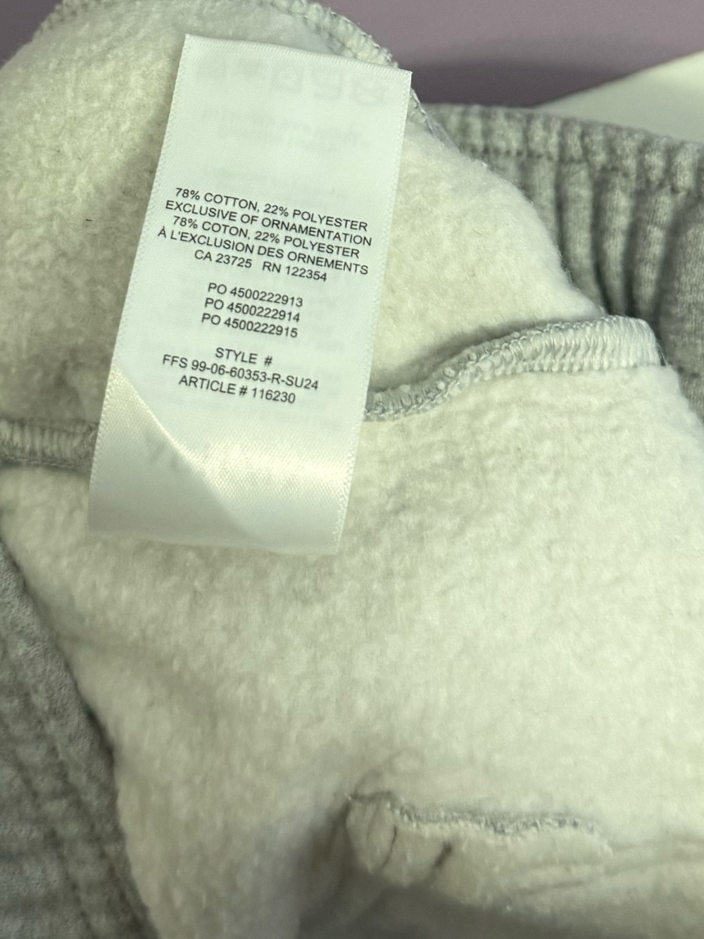 Aritzia Cozy Sweatfleece Mega Cargo™ Sweatpant - Picture 6 of 7
